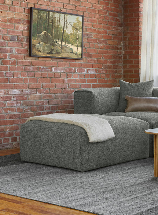Gus* Modern Nest Modular Ottoman in a styled room setting