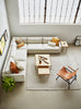Gus* Modern Sola Bi-Sectional in a styled room setting