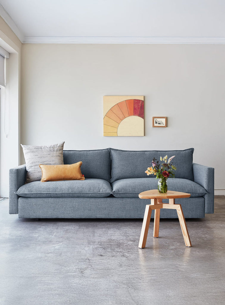Gus* Modern Sola Sofa in a styled room setting