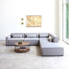 Gus* Modern Mix Modular Corner in a styled room setting