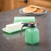 Jadeite Glass Collection Syrup Dispenser - touchGOODS