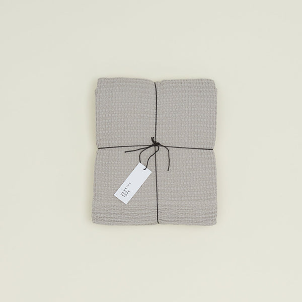 Simple Waffle Shower Curtain - touchGOODS