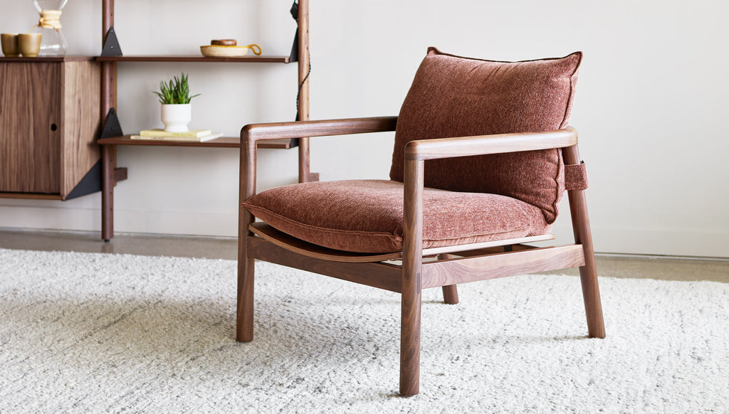 Gus* Modern Humber Chair in a styled room setting