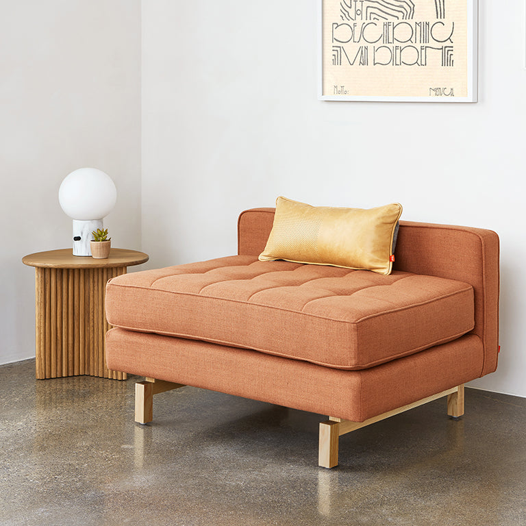 Gus* Modern Jane 2 Lounge in a styled room setting