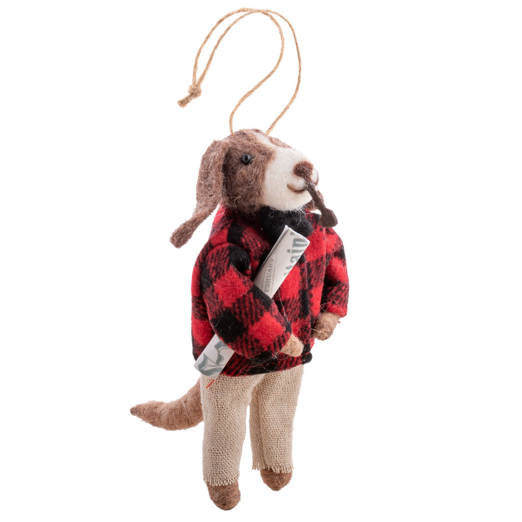 Woodland Hipsters Felt Ornaments - touchGOODS