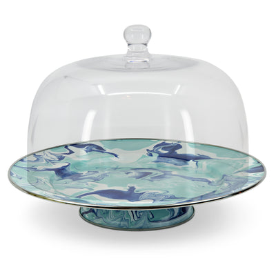 Lagoon Cake Plate - touchGOODS