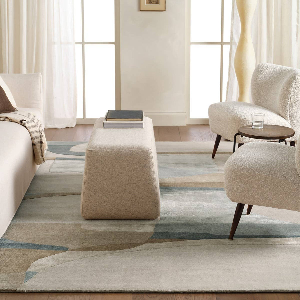 Layered Form LYD04 Rug - lifestyle view