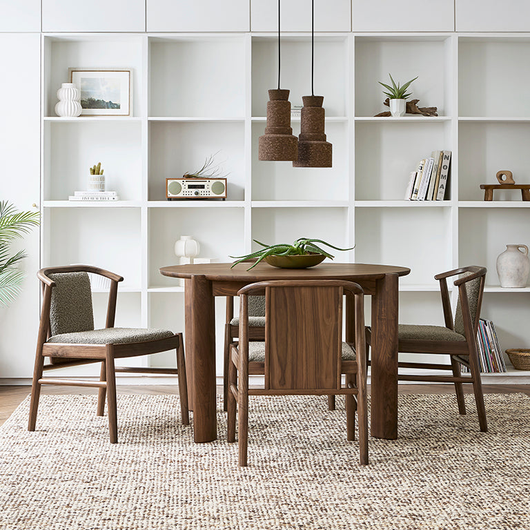 Gus* Modern Lanark Dining Chair in a styled room setting