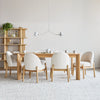 Gus* Modern Malloy Dining Chair in a styled room setting
