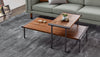 Gus* Modern Manifold Coffee Table in a styled room setting