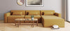 Gus* Modern Mix Modular 4-PC Sectional in a styled room setting
