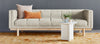 Gus* Modern Mulholland Sofa in a styled room setting