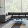 Gus* Modern Silverlake XL Sectional in a styled room setting