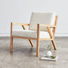 Gus* Modern Truss Chair in a styled room setting