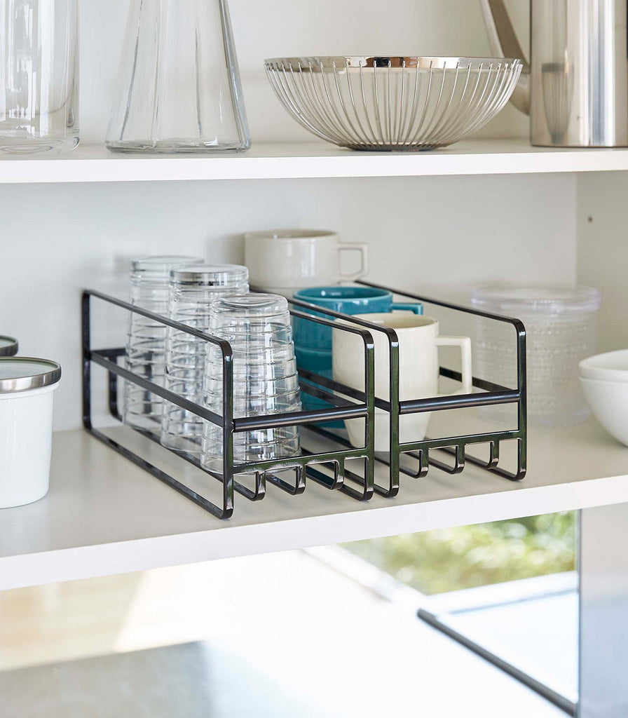 Glass and Mug Cabinet Organizer - Steel - touchGOODS