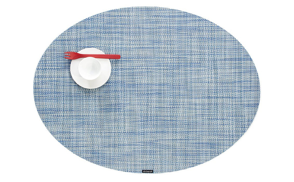 Mini Basketweave Oval Placemats - touchGOODS