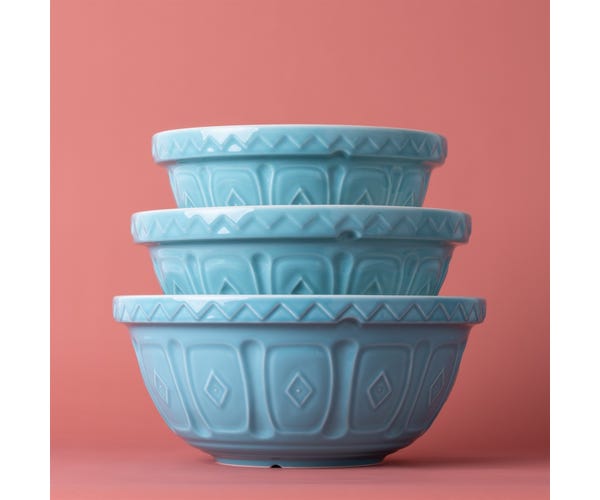 COLOR MIX S12 TURQUOISE MIXING BOWL 11.5" - touchGOODS