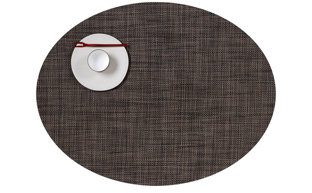 Mini Basketweave Oval Placemats - touchGOODS