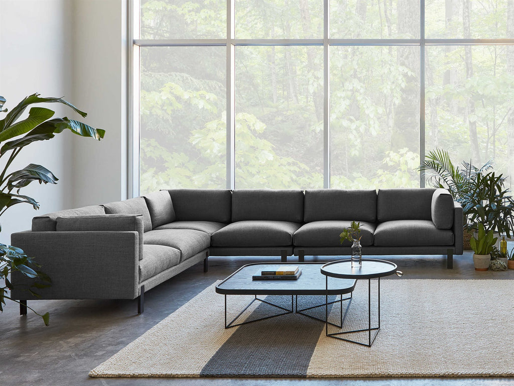 Gus* Modern Silverlake Sectional in a styled room setting