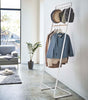 Coat Rack With Hat Storage (66" H)  - Steel + Wood - touchGOODS