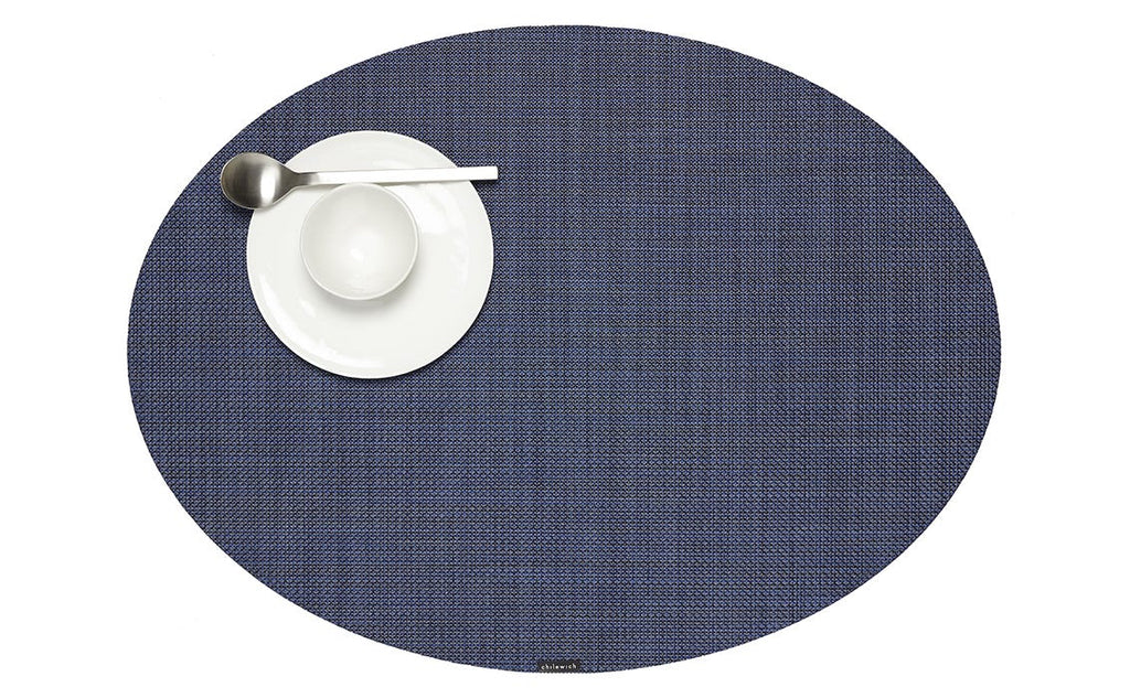 Mini Basketweave Oval Placemats - touchGOODS