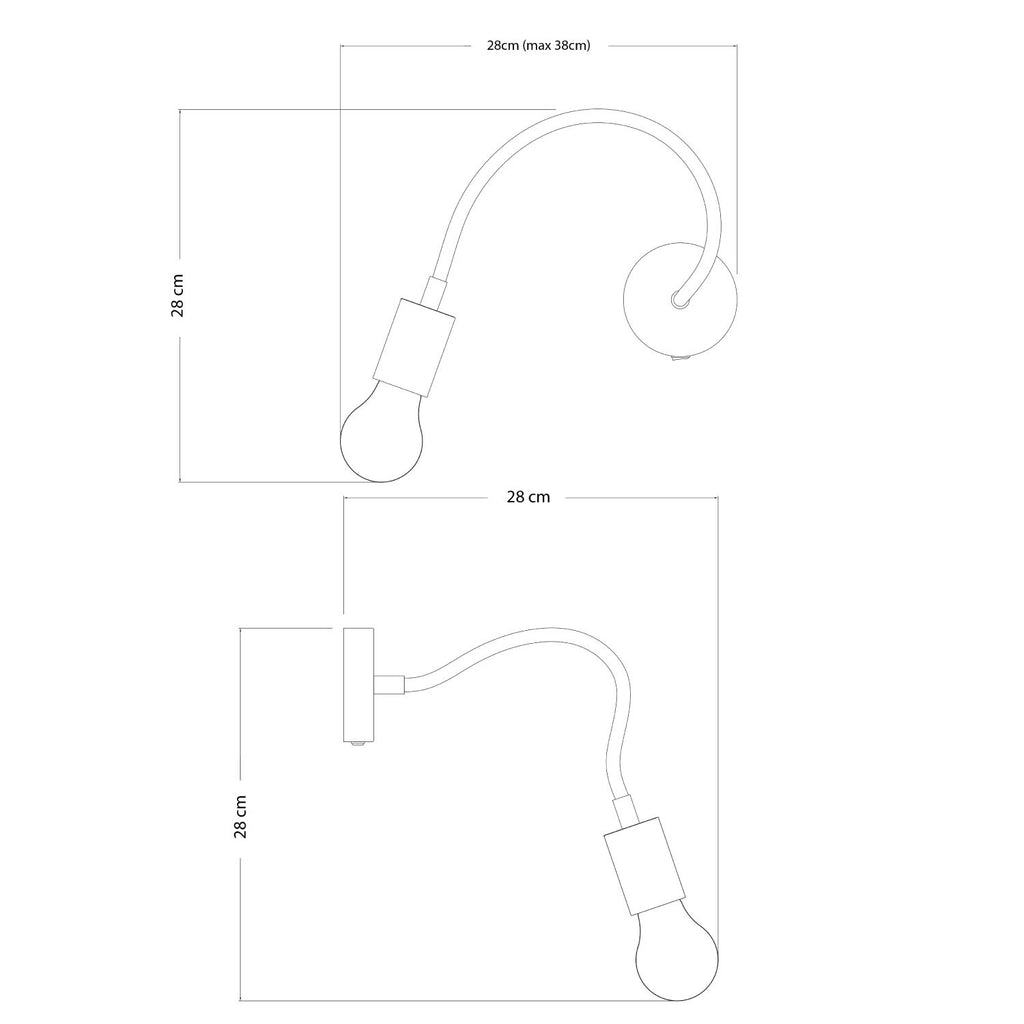 Flex 30 Wall Light - touchGOODS