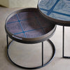 Round Tray Nesting Coffee Table Set - Small/Large - touchGOODS