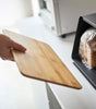 Bread Box With Cutting Board Lid - Steel + Wood - touchGOODS