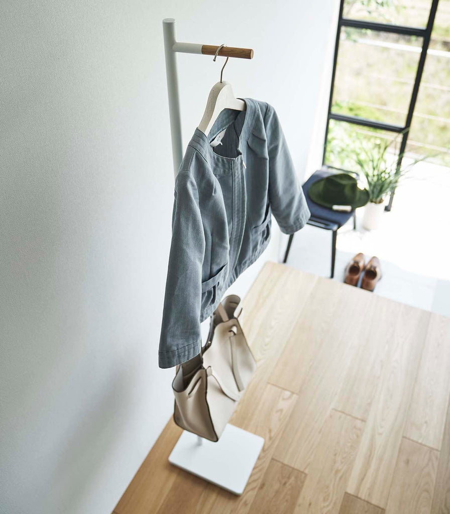 Coat Rack (63.98" H)  - Steel + Wood - touchGOODS