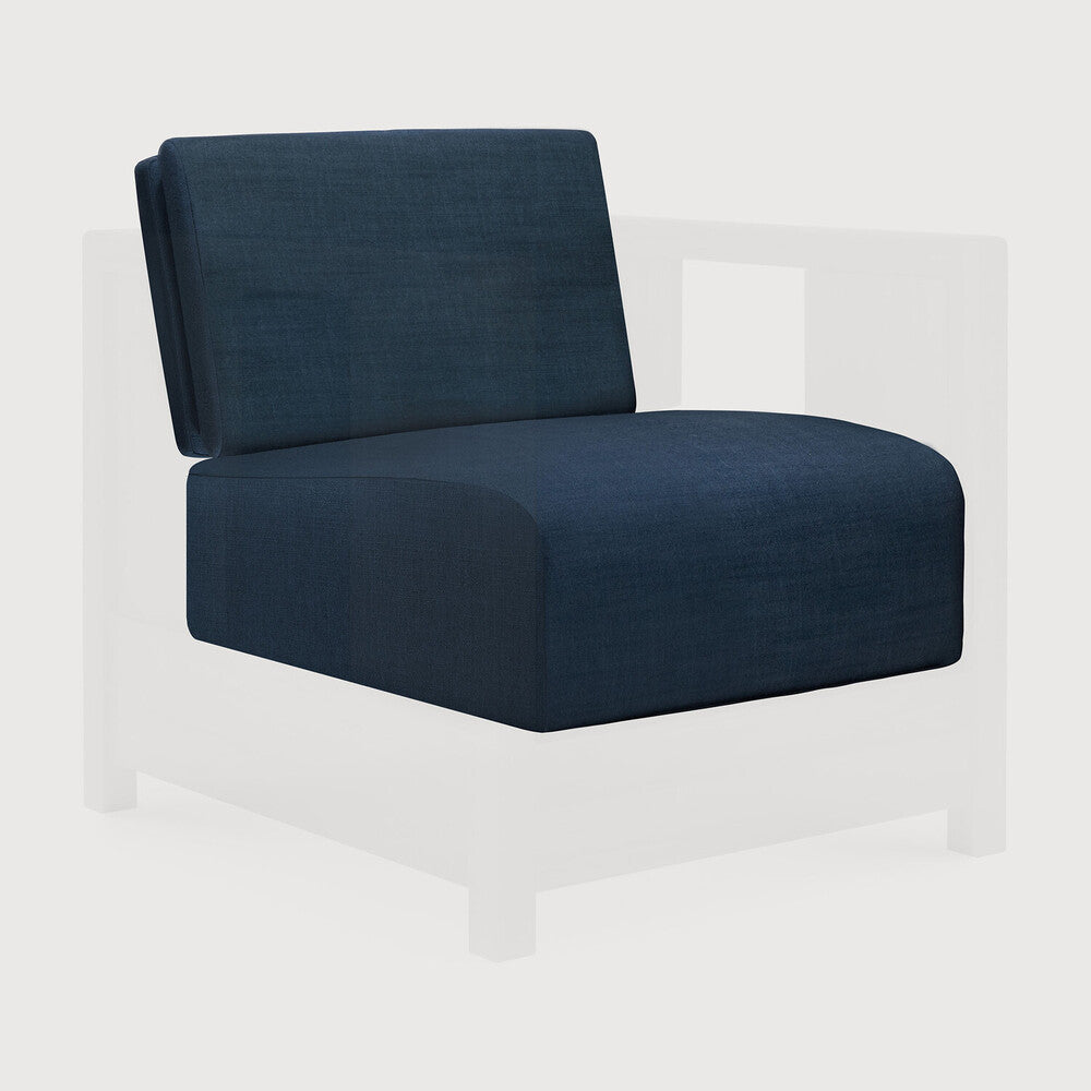 Roan lounge chair cushion set - Ink fabric