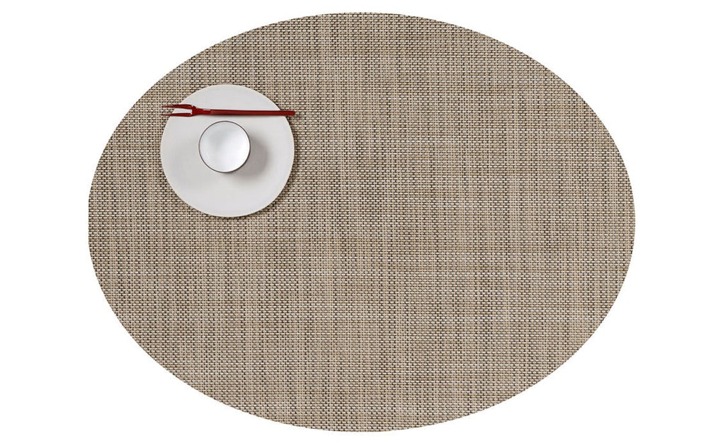 Mini Basketweave Oval Placemats - touchGOODS