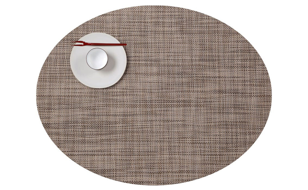 Mini Basketweave Oval Placemats - touchGOODS