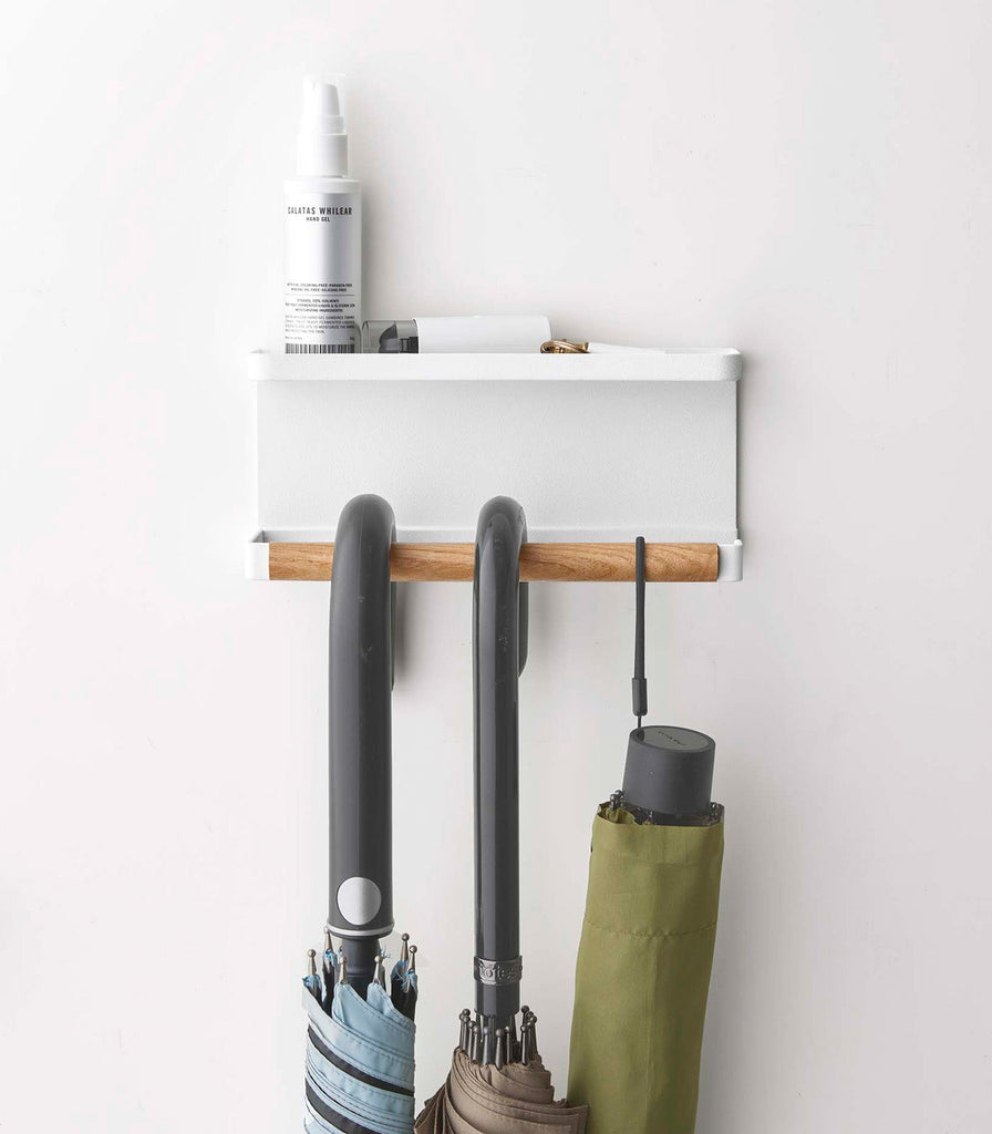 Magnetic Umbrella Holder - Steel + Wood - touchGOODS