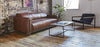 Gus* Modern Tobias Coffee Table - Rectangular in a styled room setting