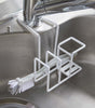 Faucet-Hanging Sponge & Brush Holder - Steel - touchGOODS