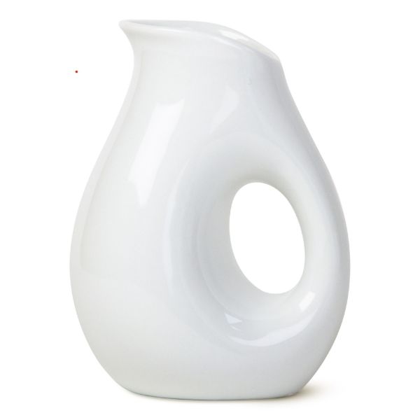 White Porcelain Pitcher