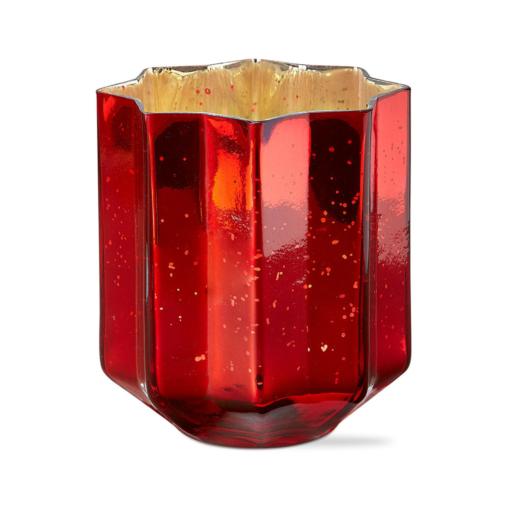 Starlight tealight holder Large - RED - touchGOODS