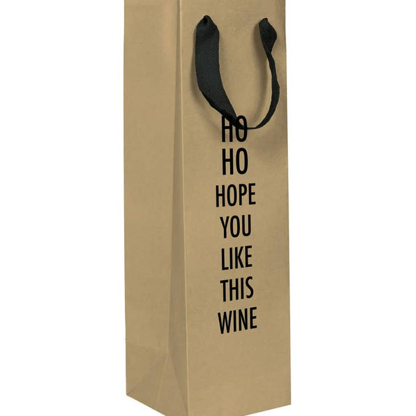 Ho Ho Hope Wine Bag - touchGOODS