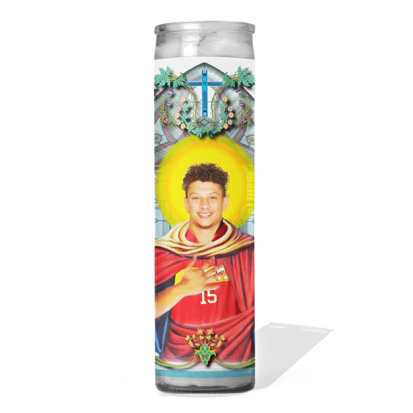 Patrick Mahomes Prayer Candle - Kansas City Chiefs - touchGOODS