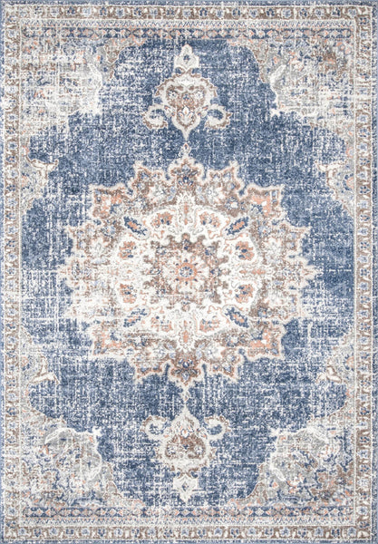 Vintage Tabitha Medallion 8 x 10 Blue | touchGOODS