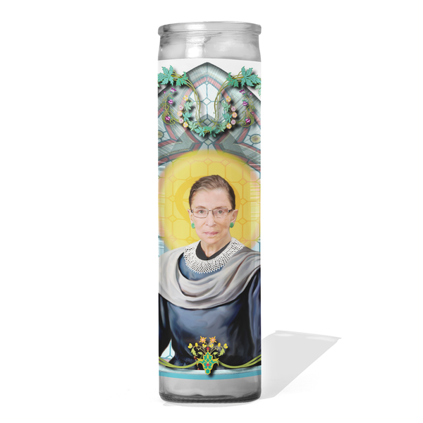 Ruth Bader Ginsburg Celebrity Prayer Candle - RBG - touchGOODS