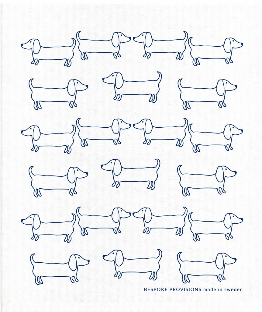 Dachshunds Swedish Dishcloth - touchGOODS