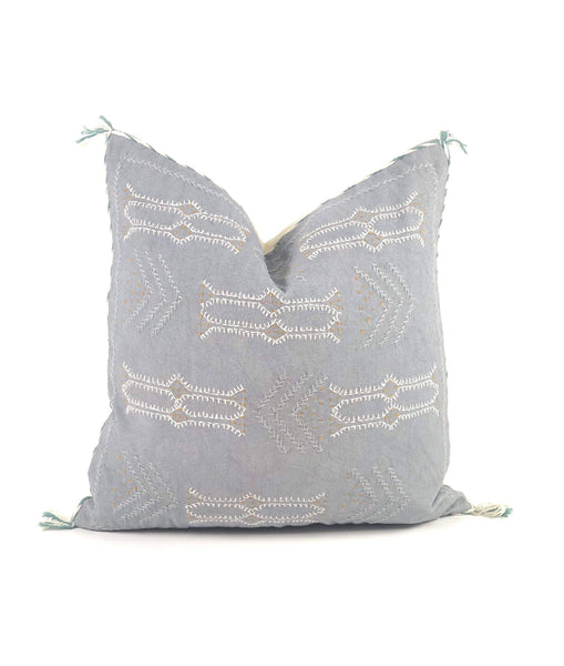 RAMESH Throw Pillow in Pale Blue - touchGOODS