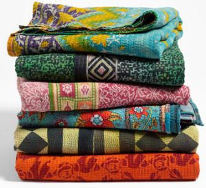 Vintage Kantha Quilt touchGOODS