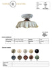 C906-C907-C908 Classic Tovaglia Ceiling - touchGOODS