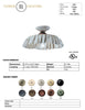 C906-C907-C908 Classic Tovaglia Ceiling - touchGOODS