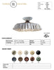 C906-C907-C908 Classic Tovaglia Ceiling - touchGOODS