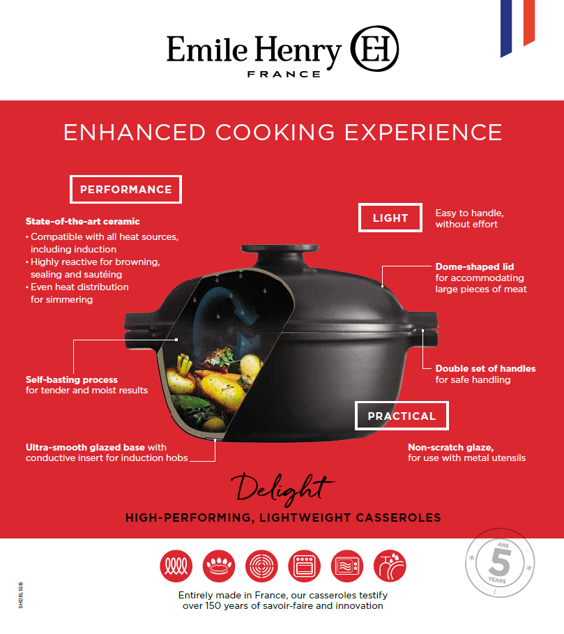 Emile Henry Sublime 7.5qt Dutch Oven - Cooks