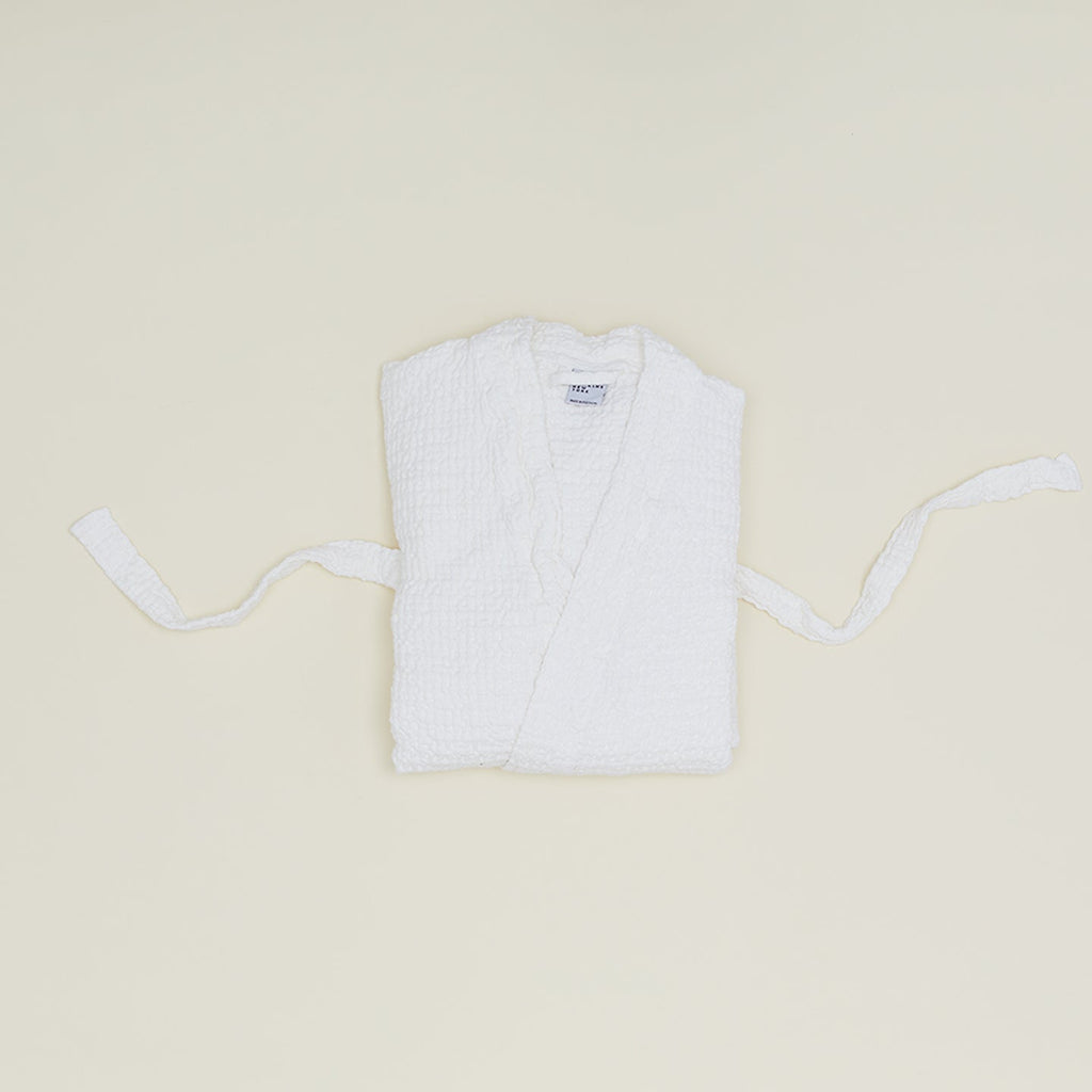 Simple Waffle Bathrobe - touchGOODS