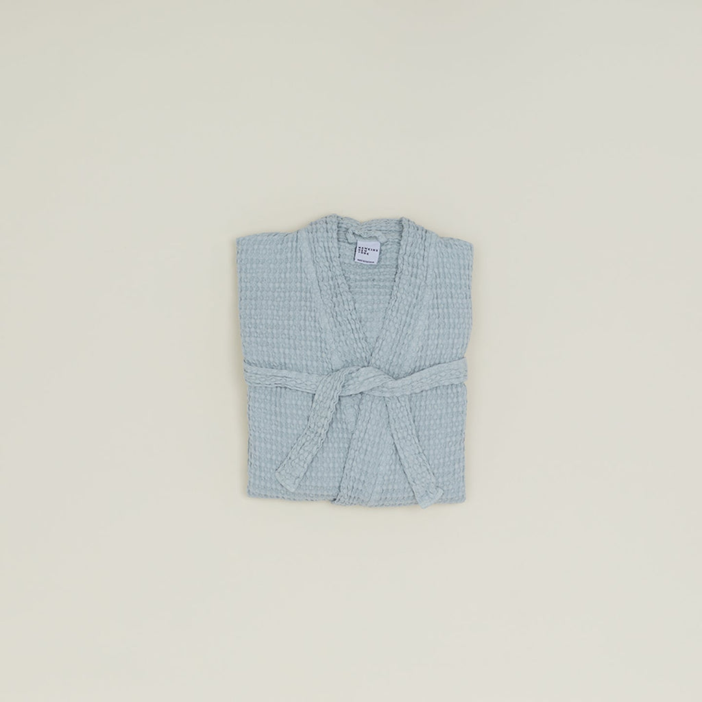 Simple Waffle Bathrobe - touchGOODS